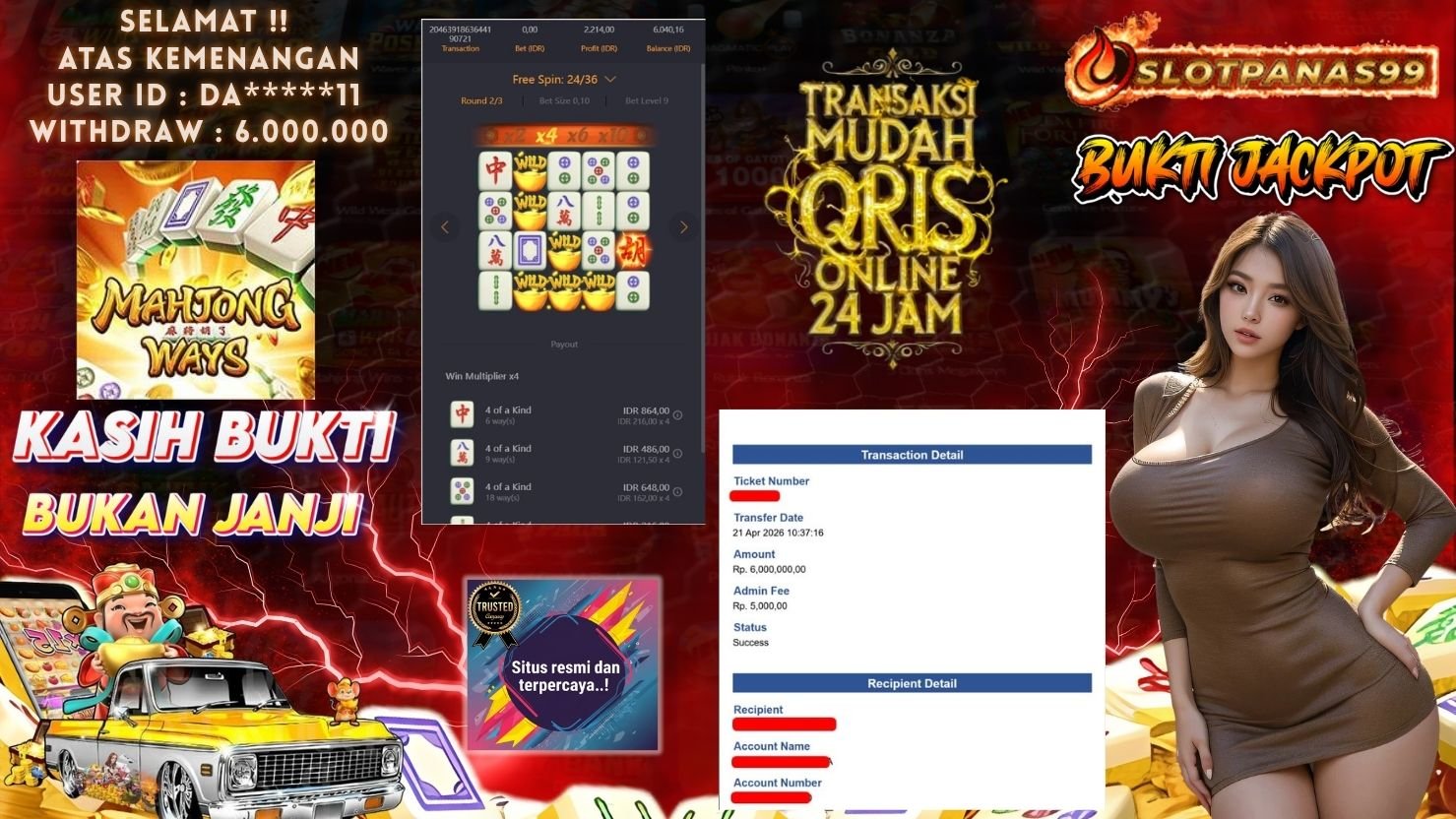 SLOTPANAS99 JACKPOT SLOT MAHJONG WAYS